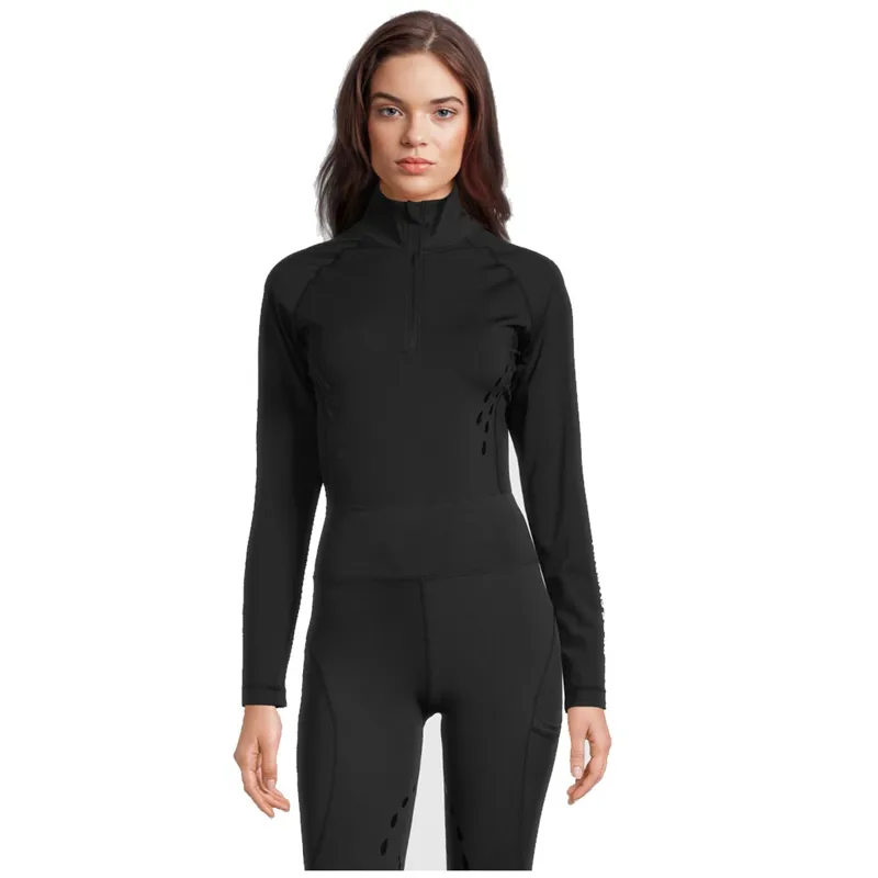 PS Of Sweden Tiffany Zip-Up Sweater - Black